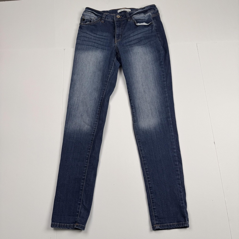 KanCan Jeans Womens 7 27 (27x29) Blue Skinny Stretch Denim Medium Wash KC11222M